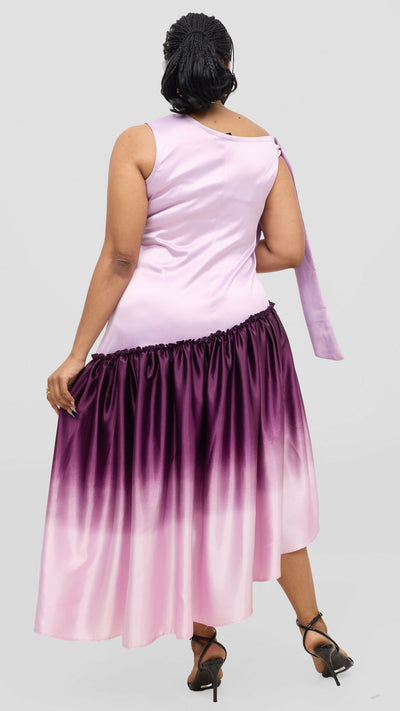 Jolly Fancy Wear Tanua Dress - Purple