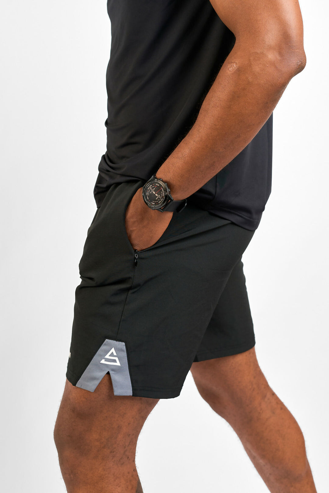 Rotator Active Wear Men's Short - Black - Shopzetu