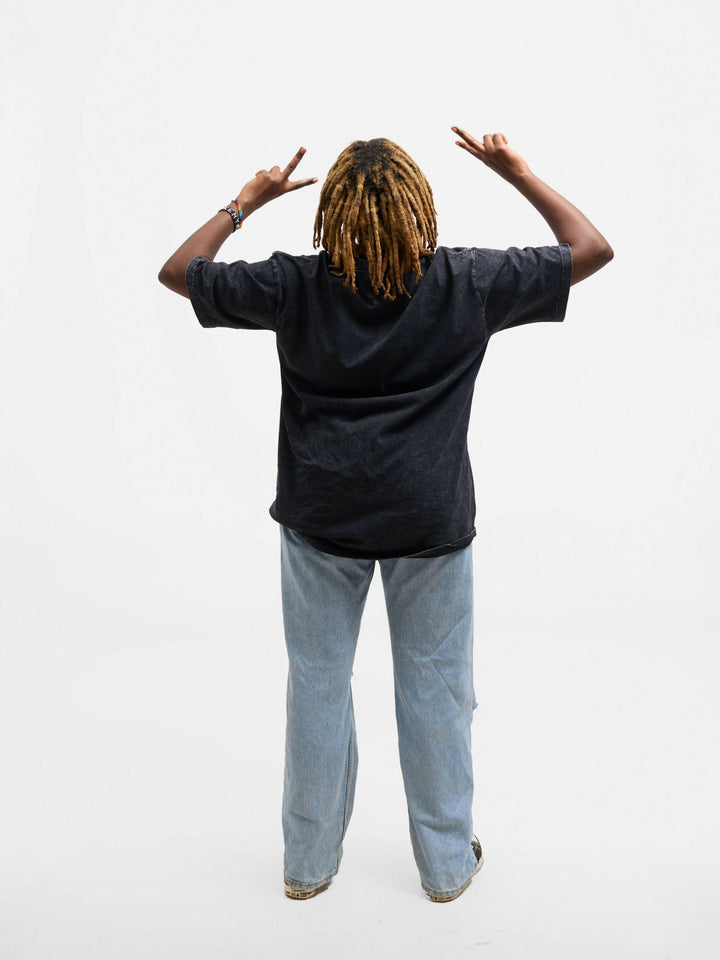 Nairodrip Wash T-shirt - Black - Shopzetu