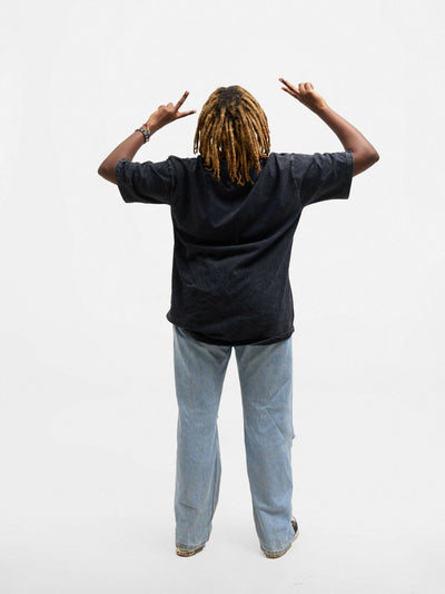 Nairodrip Wash T-shirt - Black - Shopzetu