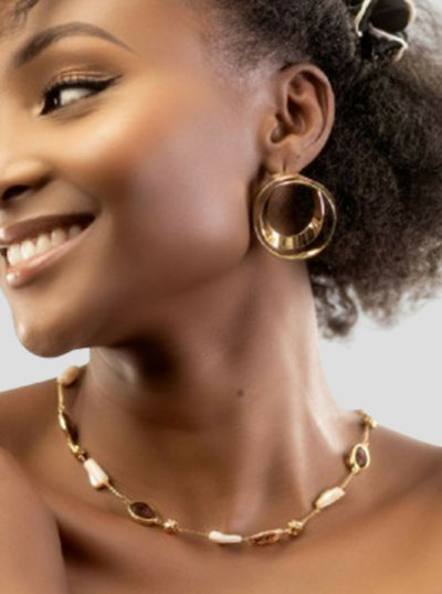 Accessorize With Style Premium Small Earring - Gold - Shopzetu