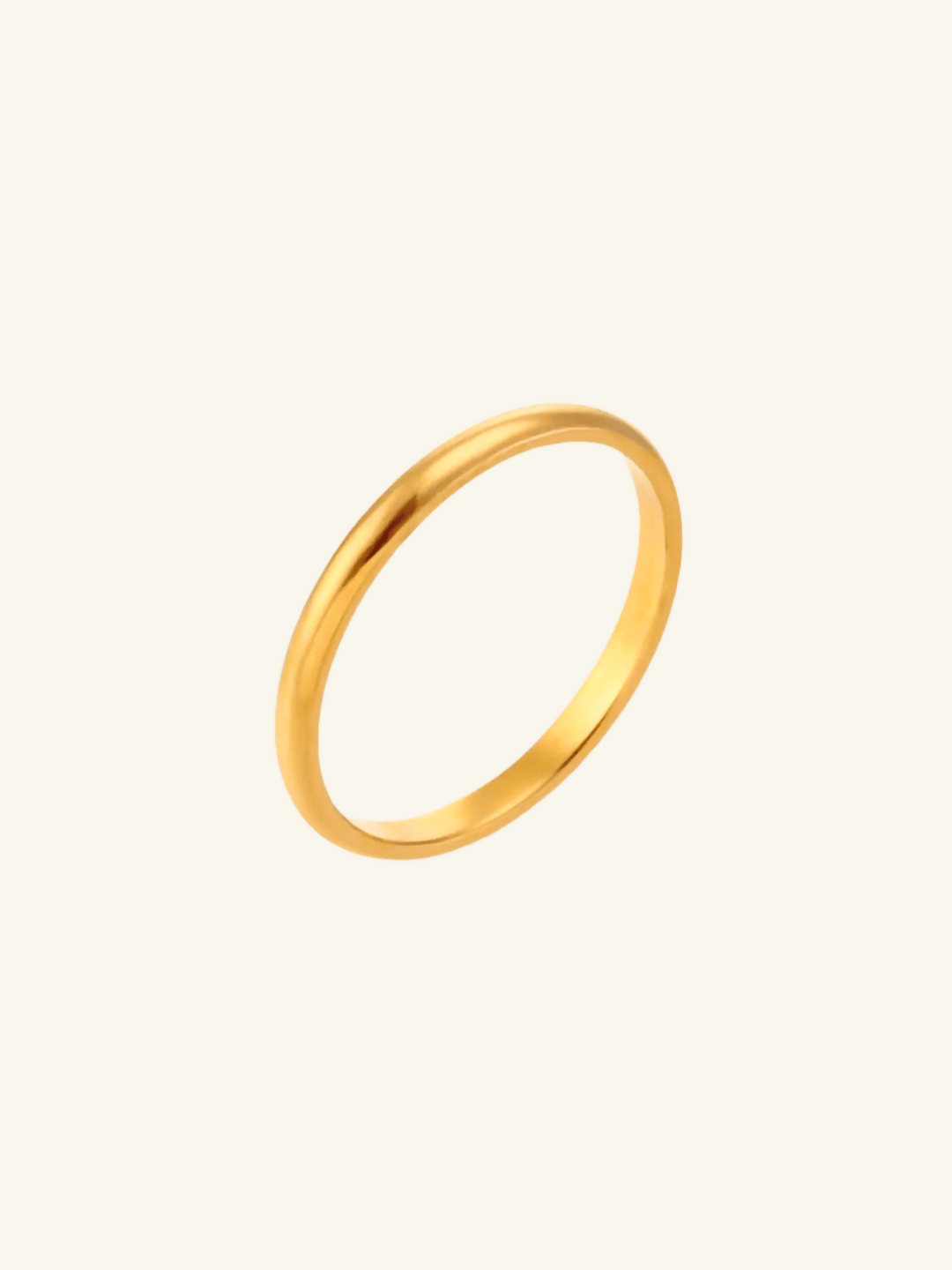 Her Essence Ira Classic Ring - Gold - Shopzetu