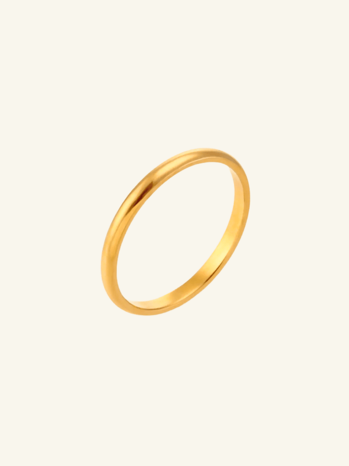 Her Essence Ira Classic Ring - Gold - Shopzetu