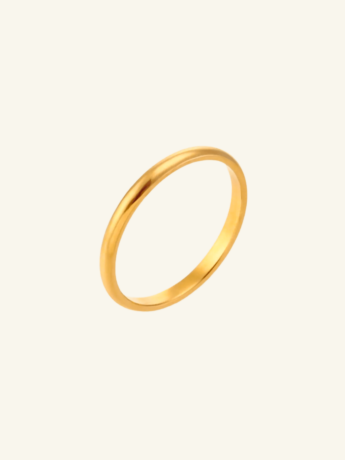 Her Essence Ira Classic Ring - Gold - Shopzetu