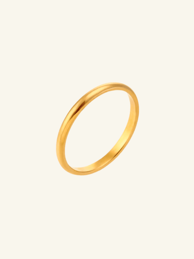 Her Essence Ira Classic Ring - Gold - Shopzetu