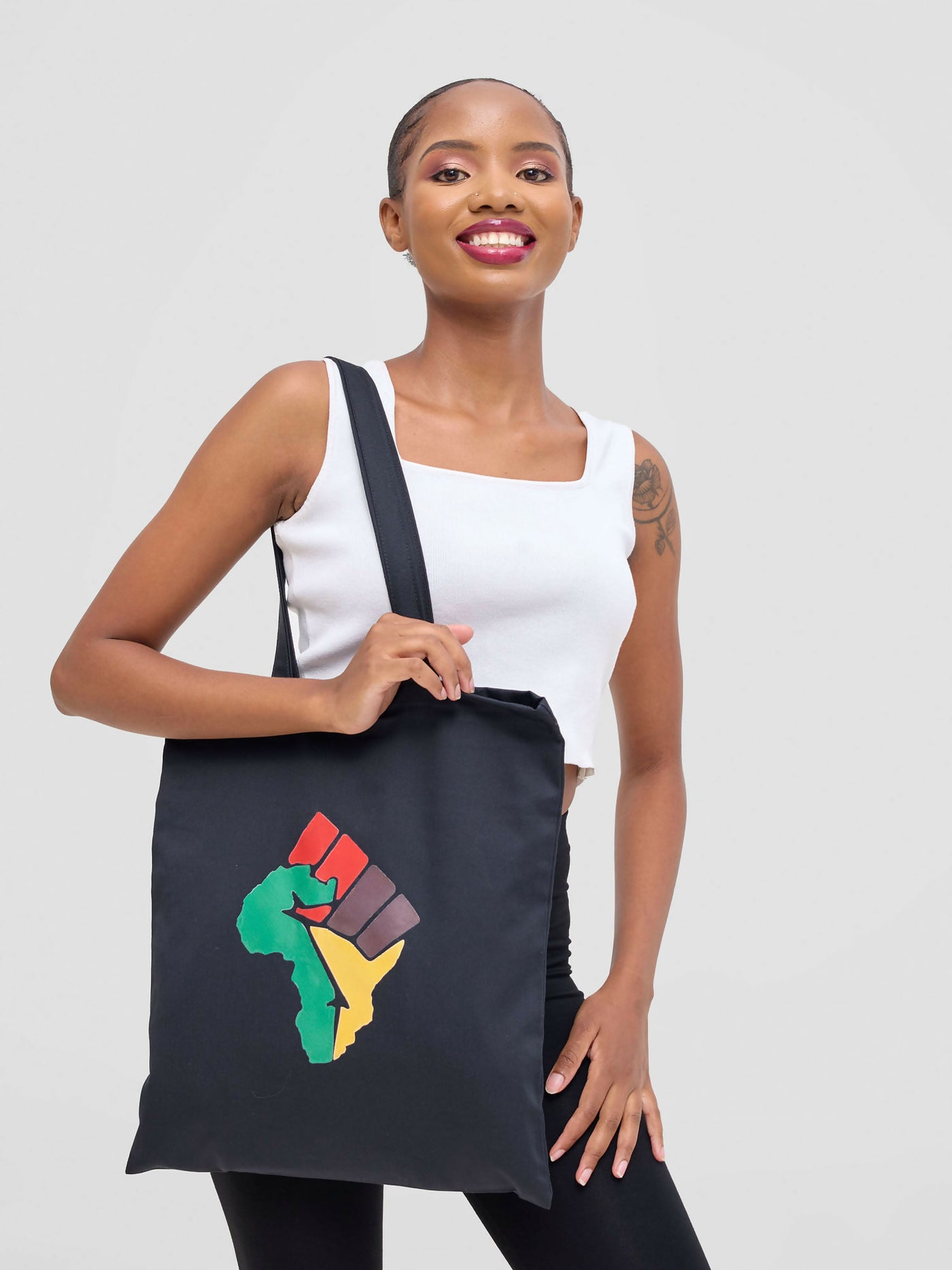 Bloom Apparels One Witness Tote Bag - Black - Shopzetu