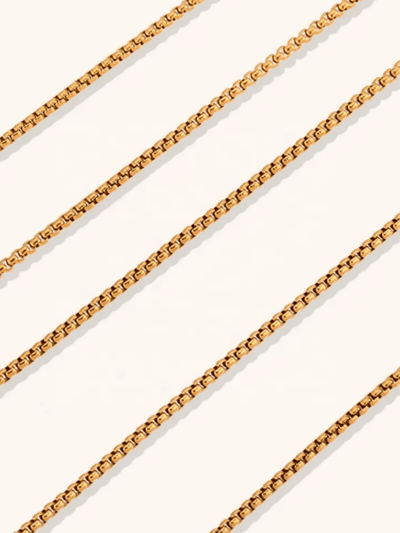 Her Essence Helios Unisex Necklace - Gold - Shopzetu