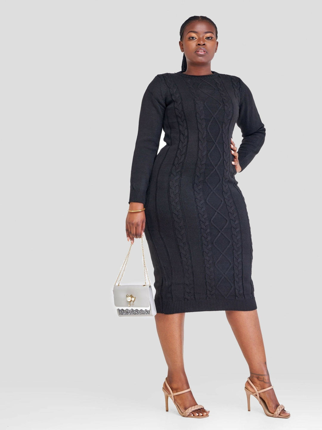 The Fashion Frenzy Dress - Black - Shopzetu