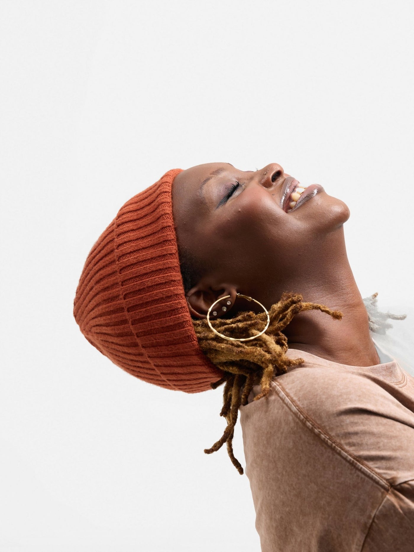 Nairodrip Limited Fisherman's Beanie - Caramel - Shopzetu