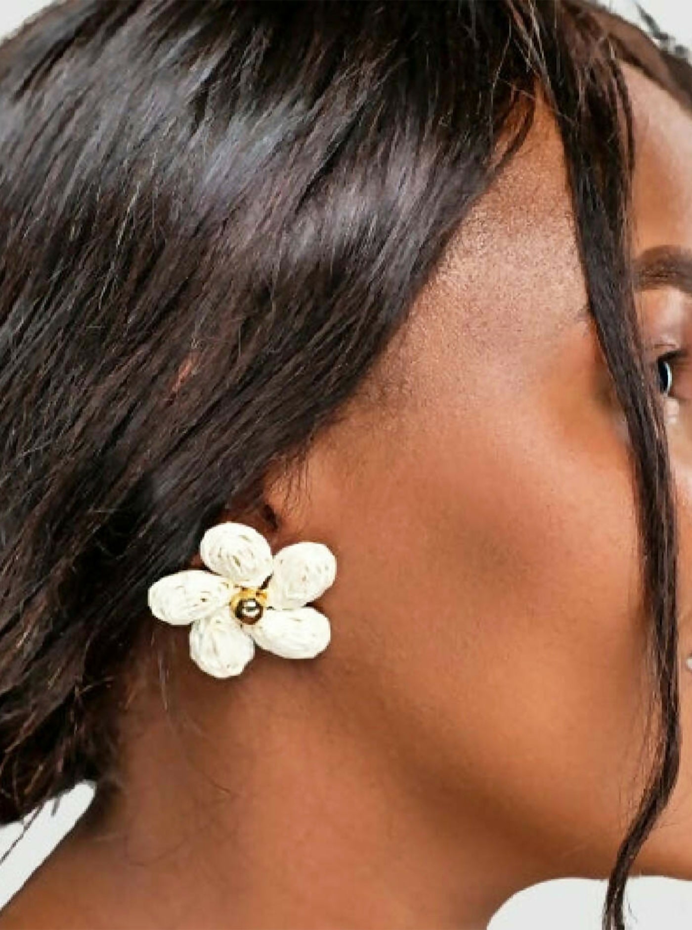 Auri Accessory Boho Pearl Earring - White - Shopzetu