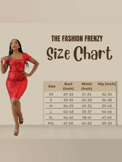 The Fashion Frenzy Dress - Red - Shopzetu