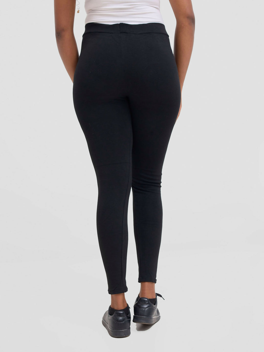 Stylish Sisters Ronde Heavy Comfy Tights Leggings - Black - Shopzetu