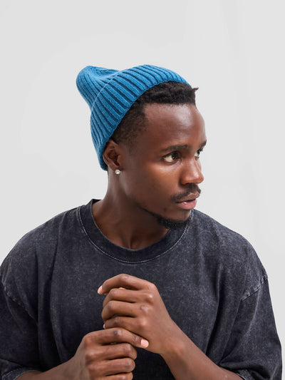 Nairodrip Limited Fisherman's Beanie - Dark Blue - Shopzetu