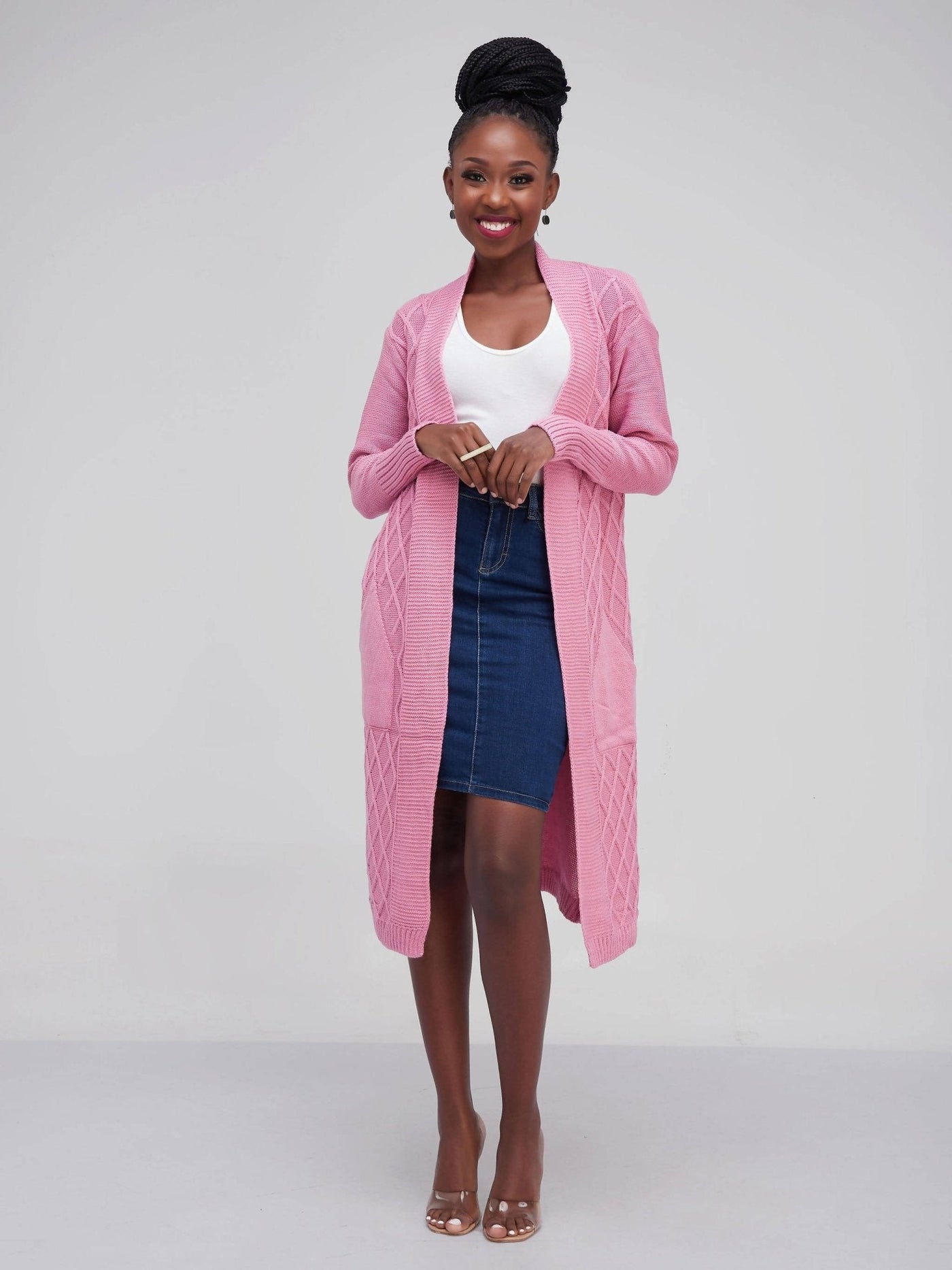 The Fashion Frenzy Waterfall - Baby Pink - Shopzetu