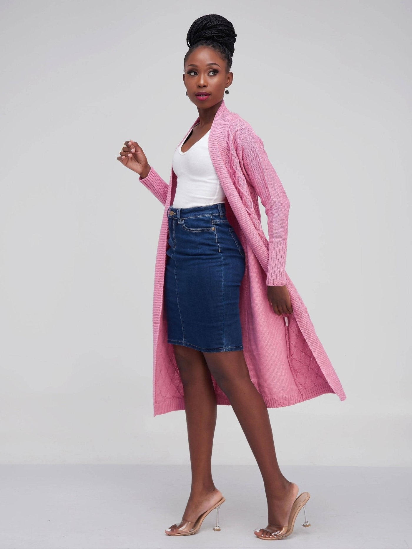 The Fashion Frenzy Waterfall - Baby Pink - Shopzetu