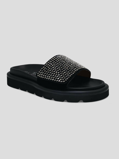 Julz Cooper Sandal - Black - Shopzetu