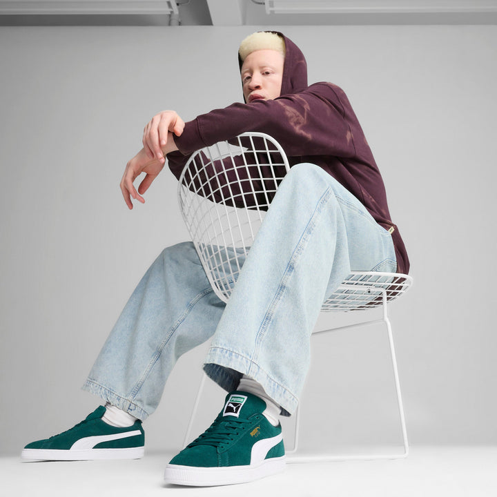 Suede Classic Dark Myrtle-Puma White