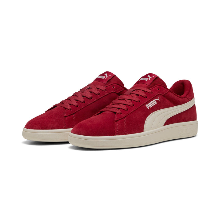 Puma Smash 3.0 Dark Crimson - Warm White