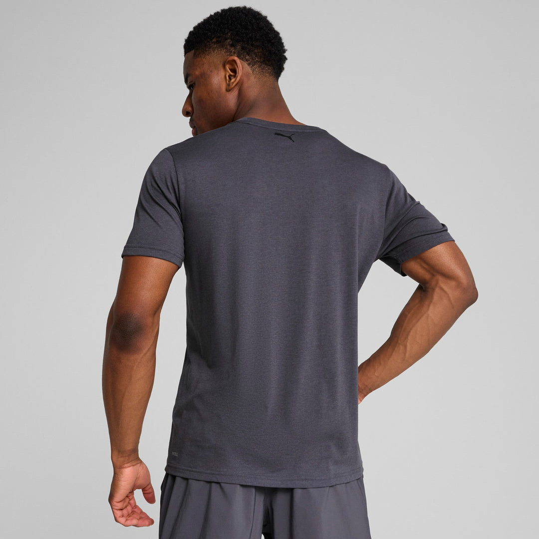 M Tad Big Logo Woven Galactic Gray
