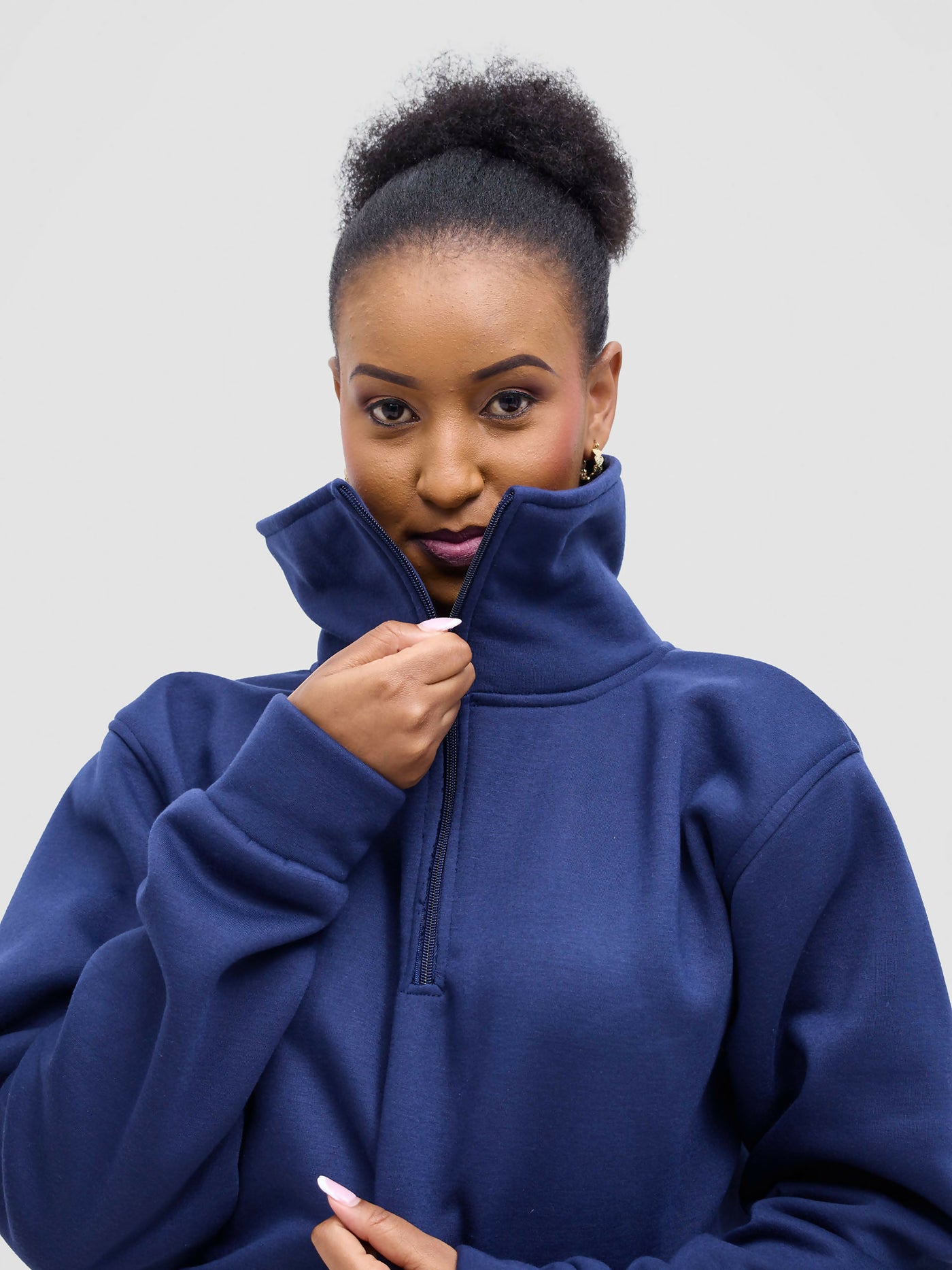 Dynique Clothing Pant Set - Navy Blue - Shopzetu