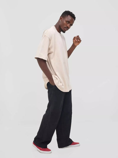 Nairodrip Wash T-shirt - Beige - Shopzetu