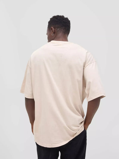 Nairodrip Wash T-shirt - Beige - Shopzetu