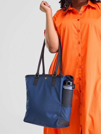Luxaltra Kua Tote - Steel Blue (Navy) - Shopzetu