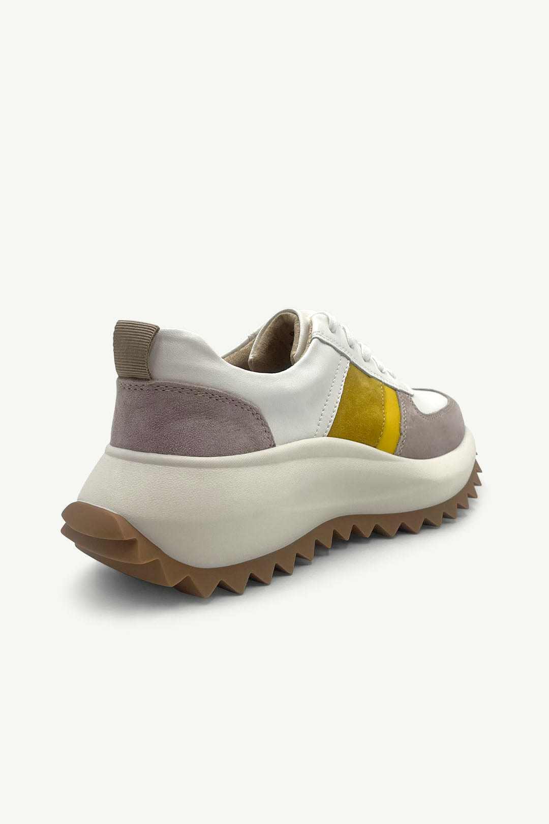 Julz Moon Sneaker - White / Yellow