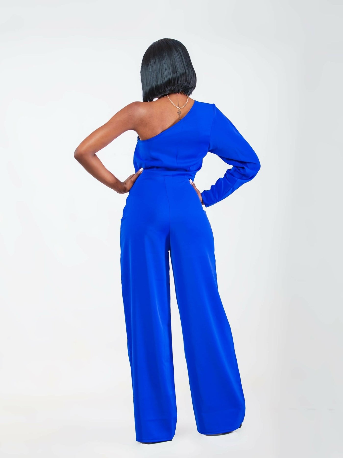 Da’Joy Fashions Ke Izar Jumpsuit - Royal Blue - Shopzetu