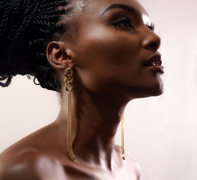 Accessorize With Style Exclusivity Earring - Gold - Shopzetu
