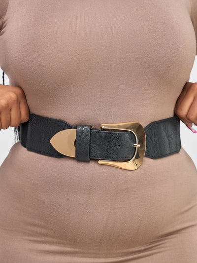 Slik Waist Belt - Black