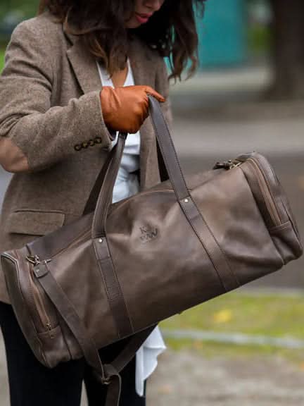 Neilein Travel Bag - Black / Brown