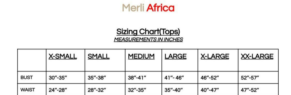 Merli Africa Crop Shirt - Black - Shopzetu