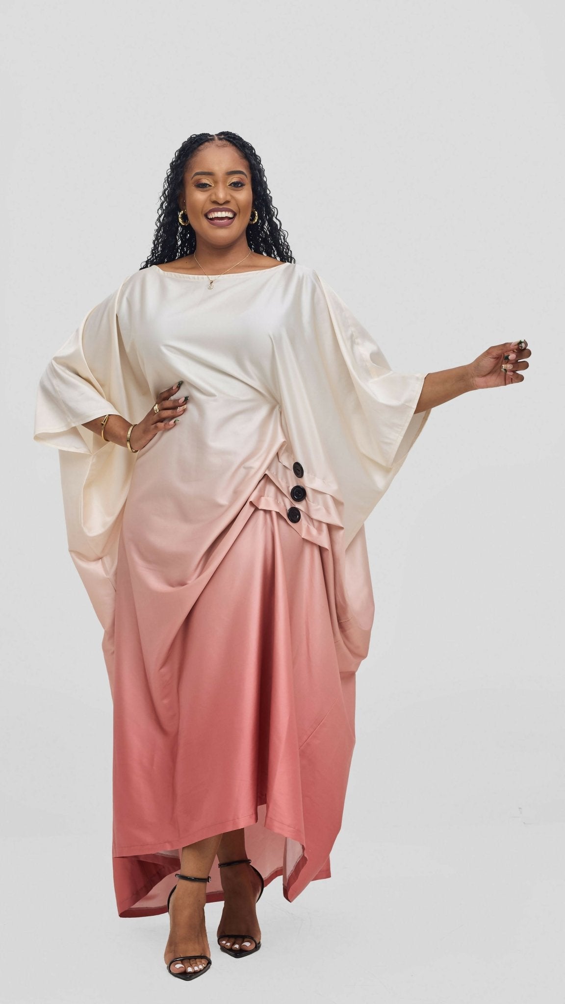Jolly Fancy Wear Dola Dress - Pitch - Shopzetu