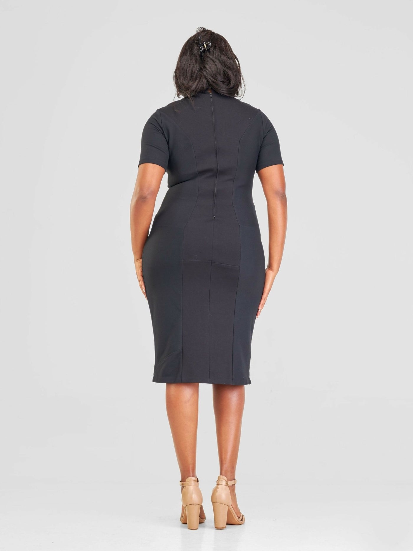 Molivian Dress - Black - Shopzetu