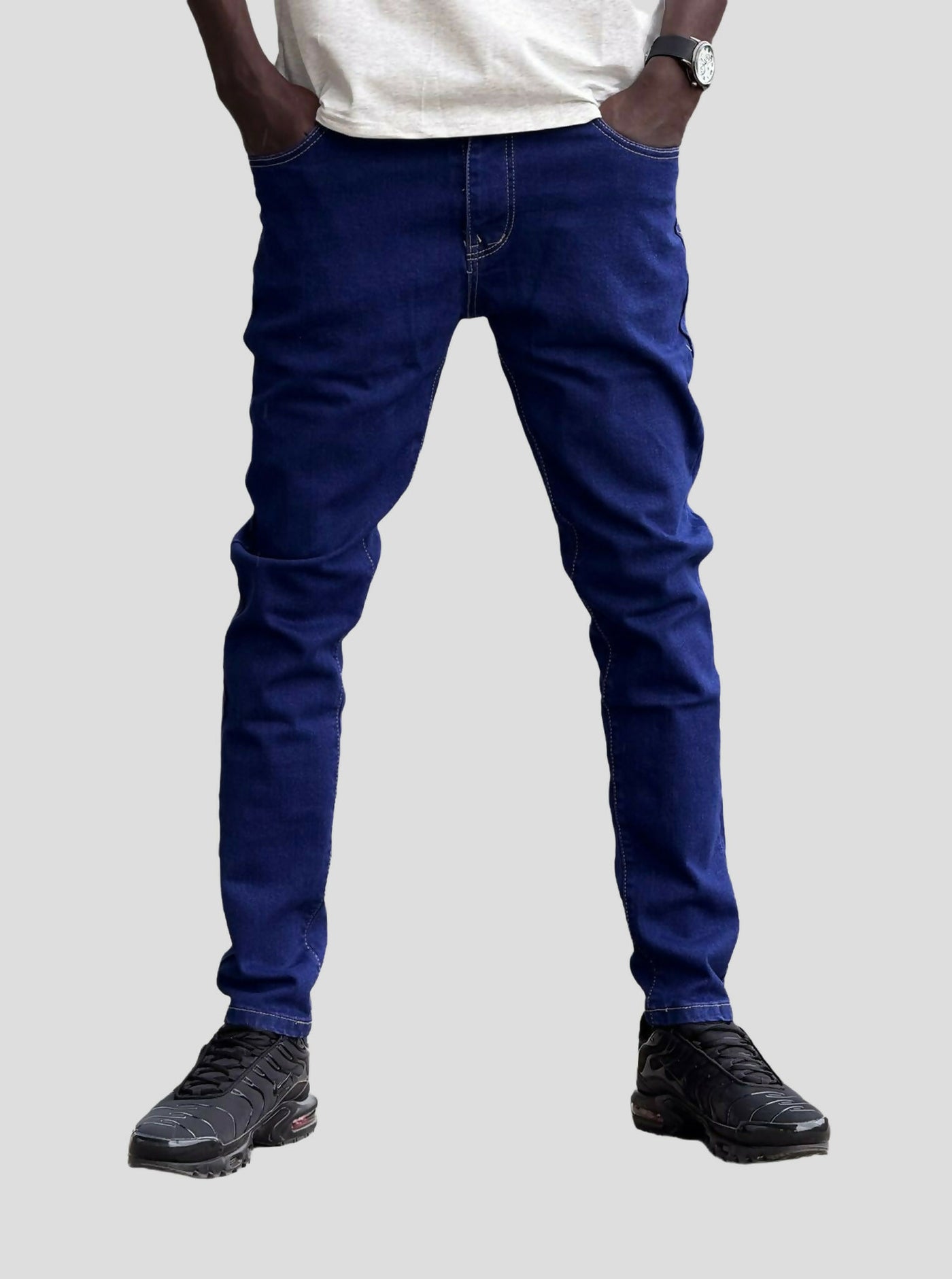 Stylish Brothers Men Related Fit Jean - Blue - Shopzetu