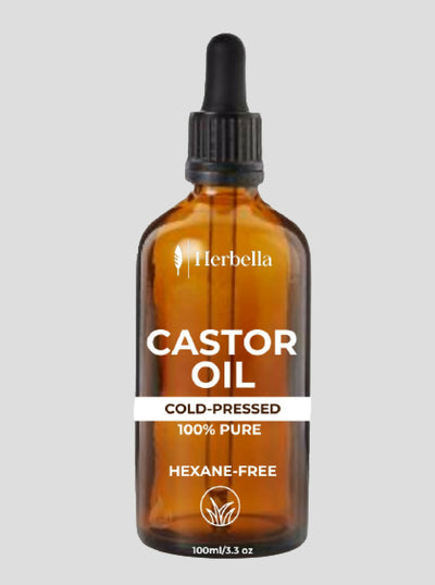 Kipusa Beauty Herbella Castor Oil - Brown - Shopzetu