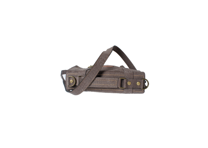 Foiyd Leather Lamaju Laptop Bag - Grey