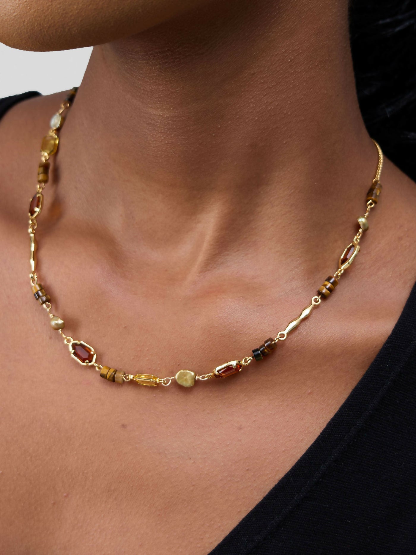 Accessorize With Style Statement Necklace - Multicolored - Shopzetu