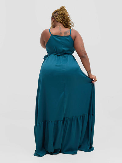 Lokali Designs Lola Dress - Teal - Shopzetu