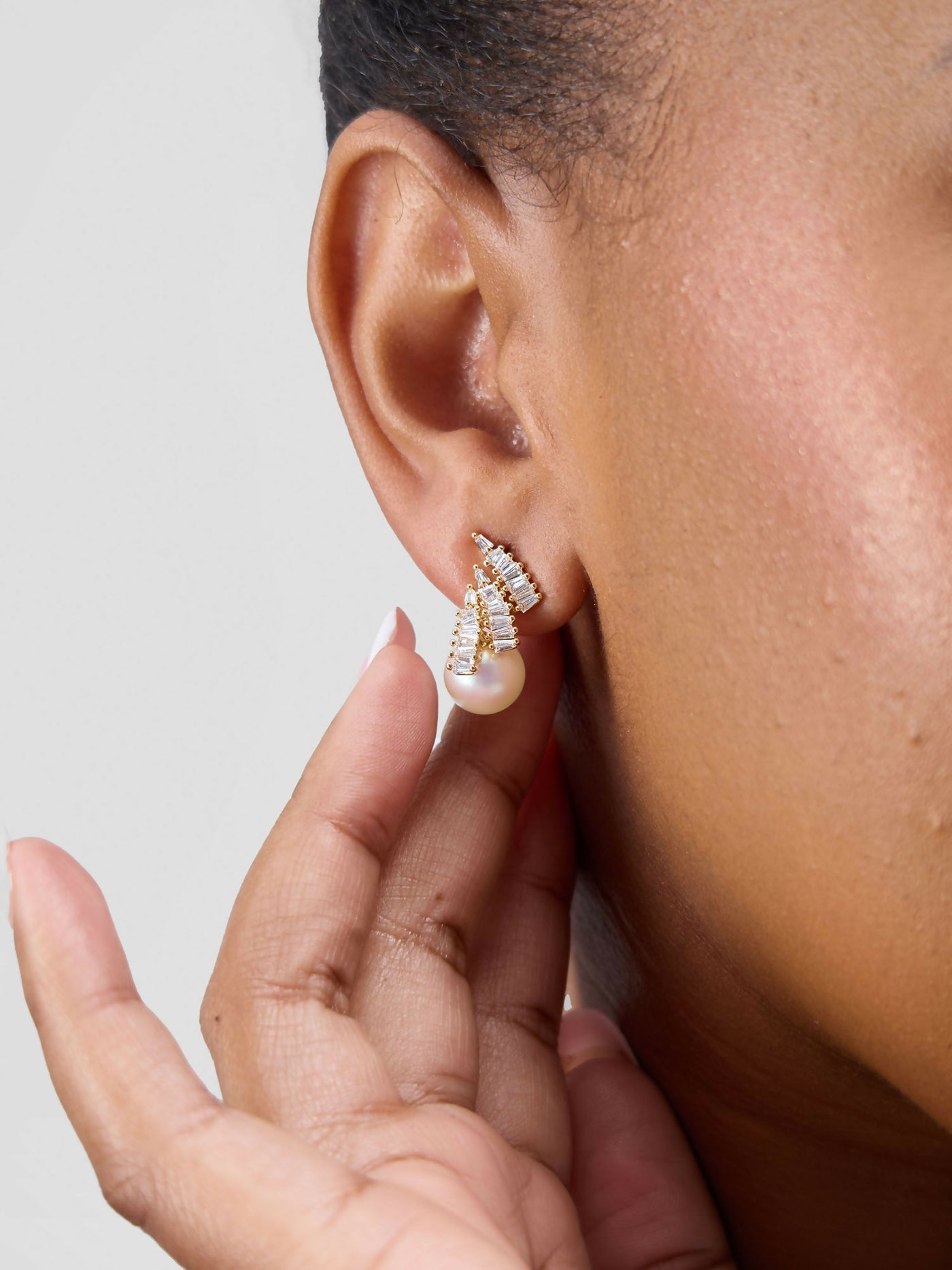 Accessorize With Style Premium Small Earring - Gold Tone - Shopzetu