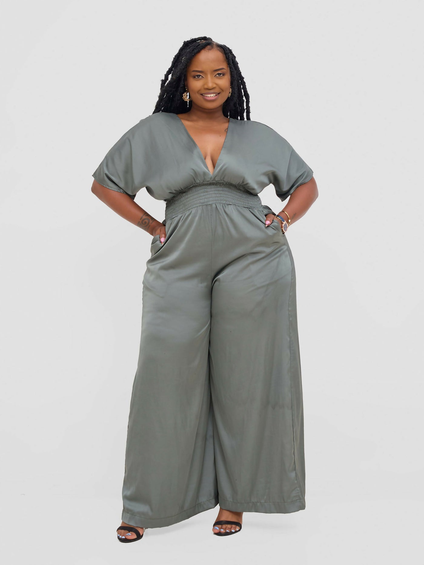 HOT Kielo Jumpsuit - Green - Shopzetu