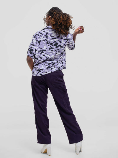 Kalungi Mshika Doro Trouser - Purple - Shopzetu