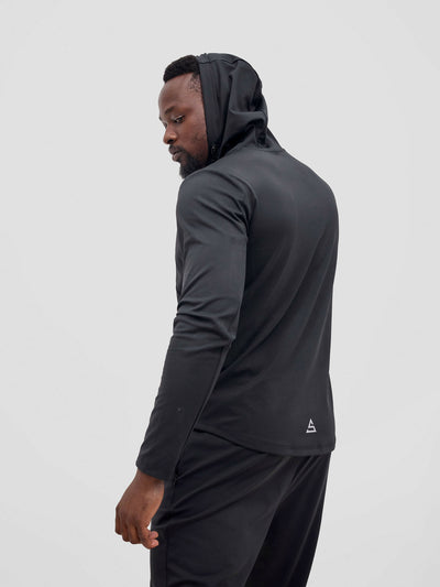 Rotator Active Wear Mens Performance Jacket - Black - Shopzetu