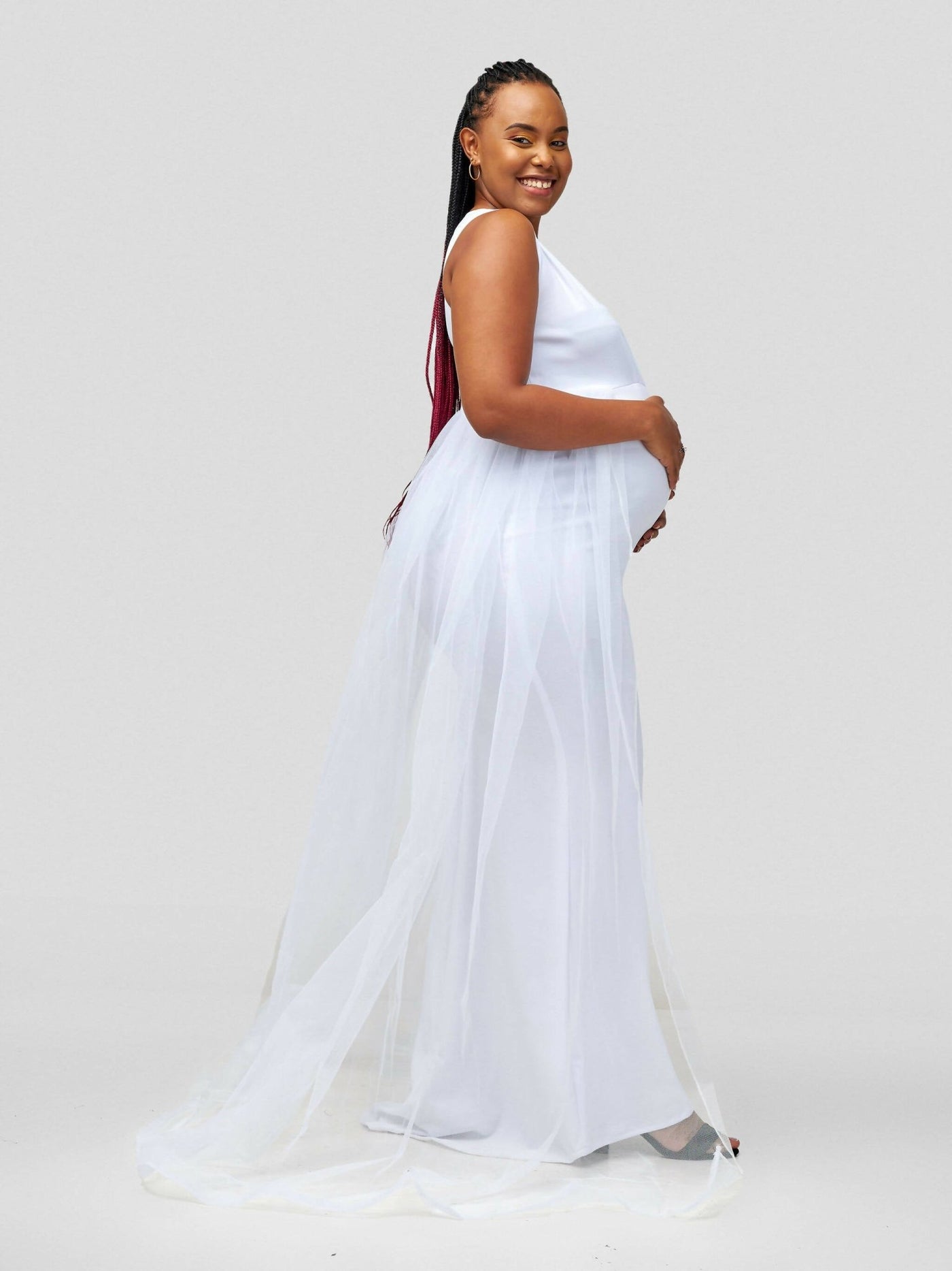 Vintlyne Jojo Dress - White - Shopzetu