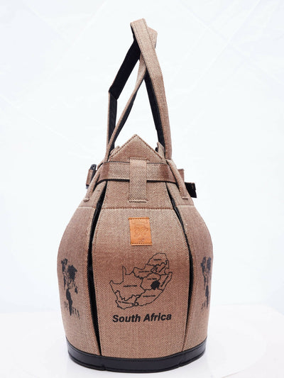 Kuldra Pineapple Spike Handbag South Africa - Ash - Shopzetu