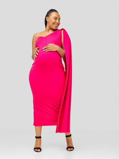 Vintlyne Pauline Dress - Hot Pink - Shopzetu