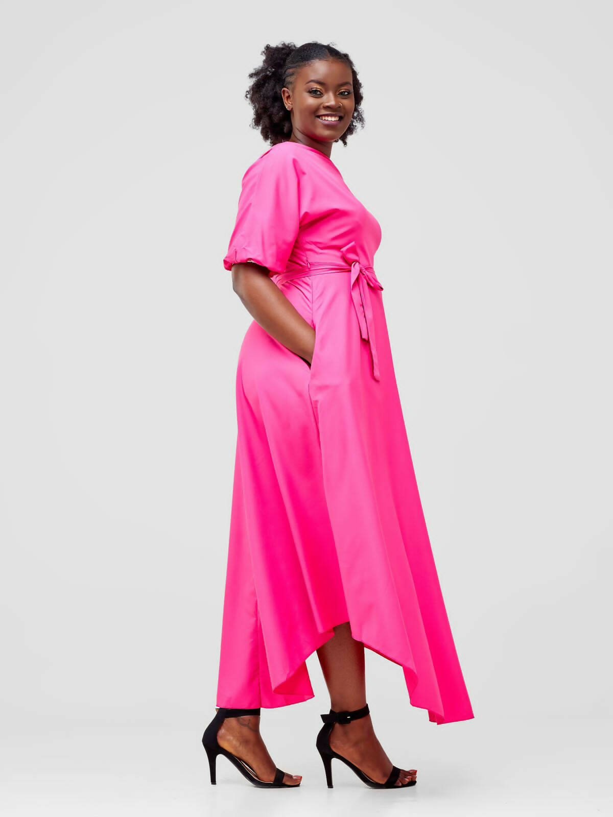 StylishSisters Dress - Hotpink - Shopzetu