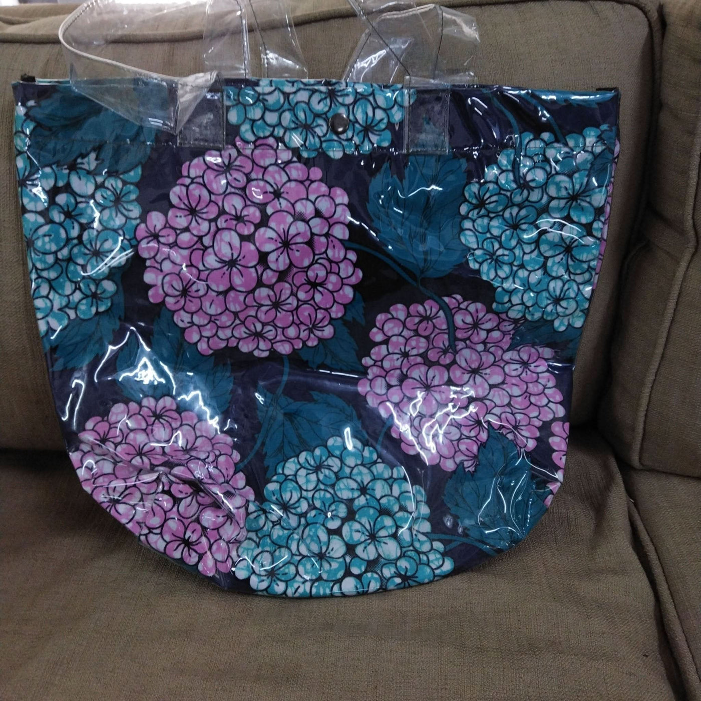 Wsc Pambo Vintara Bahari Bag - Sea Blue / Pink Print - Shopzetu