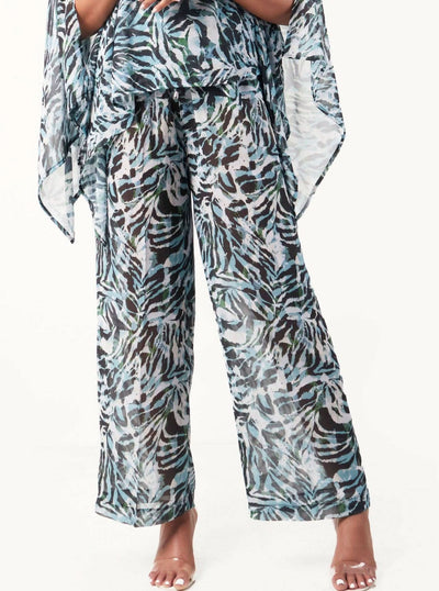 Zoë Qu'an Pastel Trouser - Blue Stripe - Shopzetu